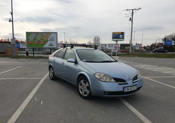 nissan primera wrocław Nissan Primera cena 5000 przebieg: 308000, rok produkcji 2004 z Wrocław
